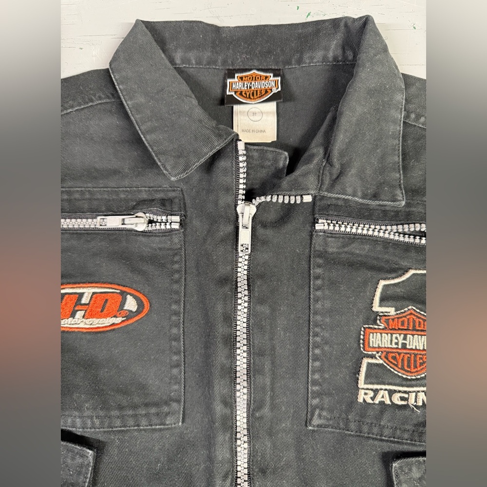 Harley-Davidson Kids Charcoal Costume Size 3T